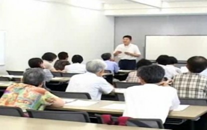 四日市市で開かれた日本語教育ボランティア育成事業講座について