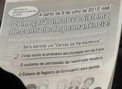 Novo sistema de registro básico para Residentes Estrangeiros